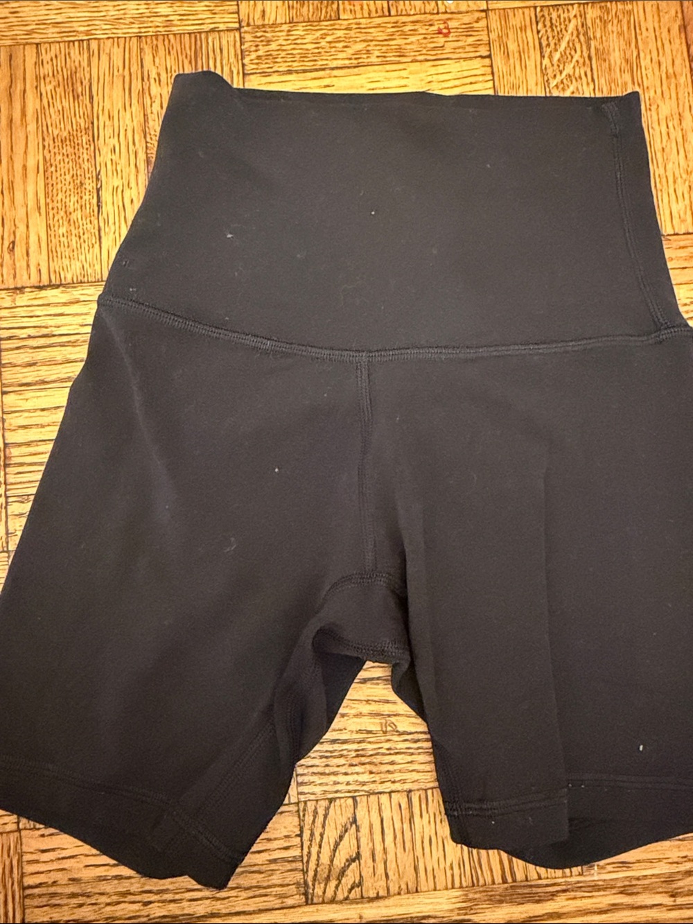 lululemon athletica Black High-Rise Bike Shorts